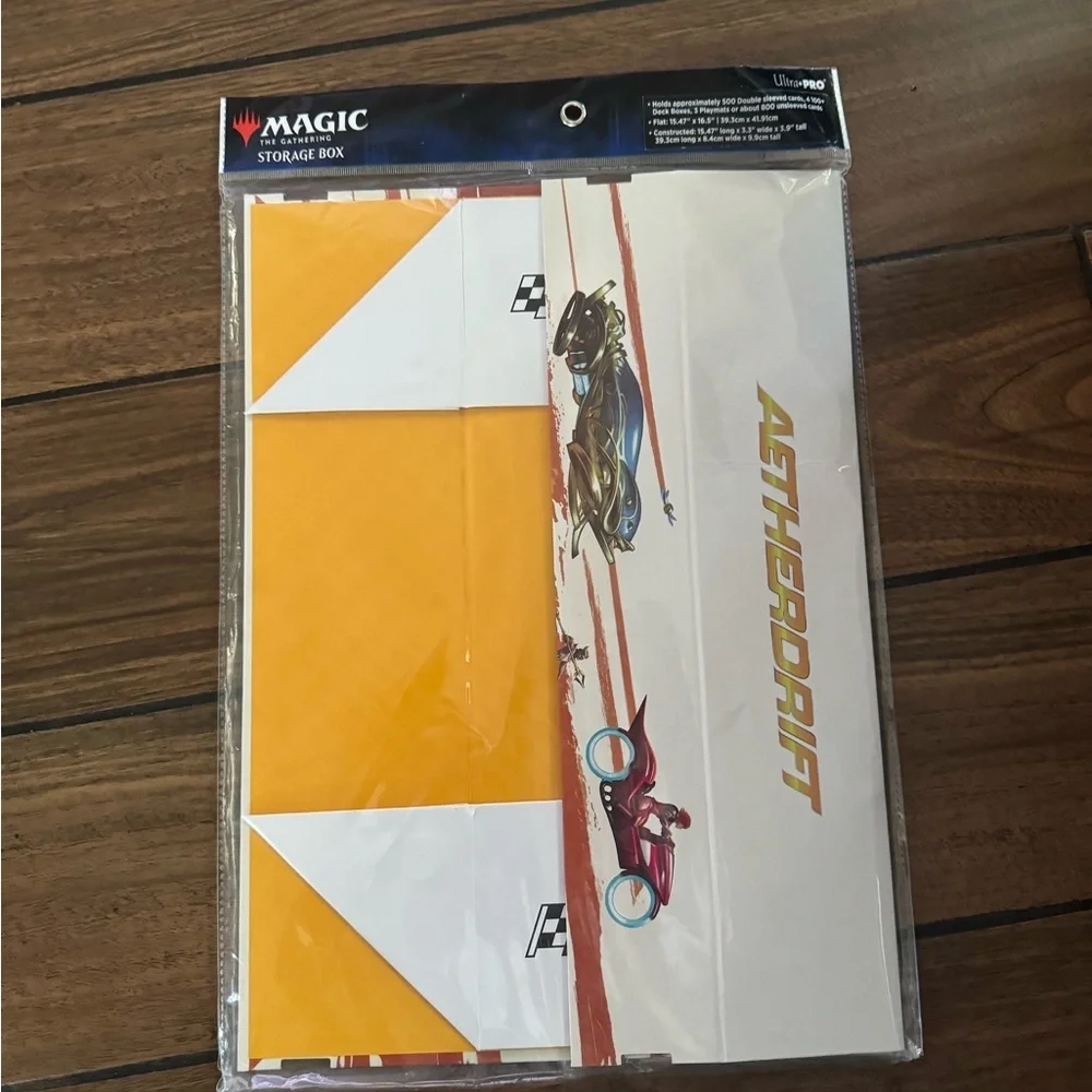 Aetherdrift Finish Line Bundle Key Art 500+ FLAT PACK Storage Box for Magic